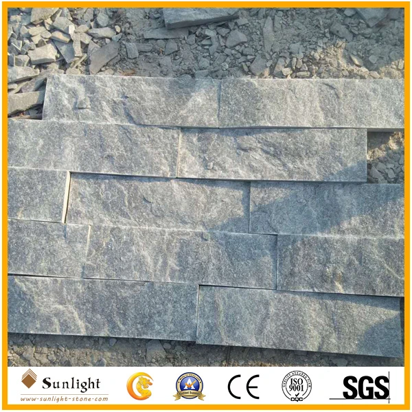 Natural China Green Quartzite Culture Stone for Wall Cladding